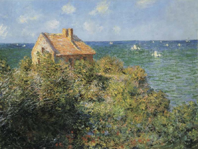 Claude Monet The Fisherman s House at Varengeville Germany oil painting art